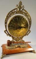 An early 20thC brass dinner gong