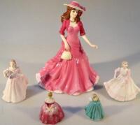 A Coalport Sentiments figure Loving Daughter