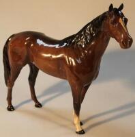 A Beswick figure of a racehorse