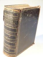 A 19thC Webster's dictionary