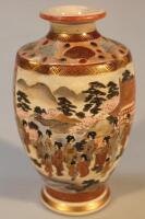 A Meiji period Shimazu Japanese Satsuma vase