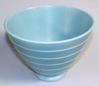 A Keith Murray for Wedgwood Pottery conical vase