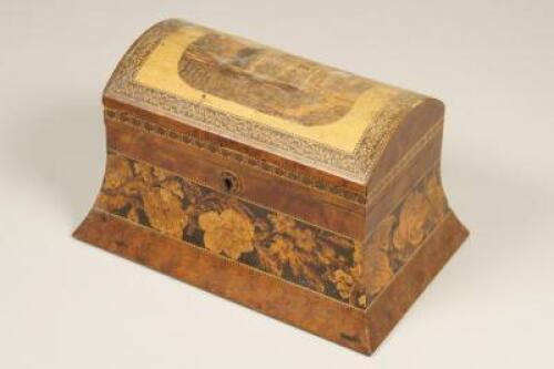 A Victorian Tunbridge ware workbox