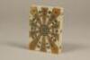 A late 19th/early 20thC Indian Vizagapatam ivory and sandalwood card case