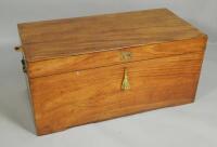 A 20thC camphor wood chest