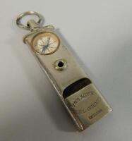 An Acme Girl Guide plated whistle