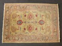 A Persian Ziegler type hand knotted rug