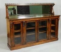 A William IV rosewood chiffonier by T & G Seddon