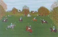 Vincent Haddelsey (1934-2010). Polo Match