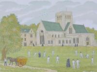 Vincent Haddelsey (1934-2010). Ampleforth 1985