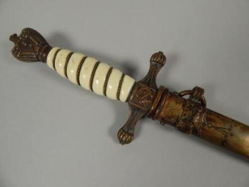 A Third Reich naval dagger