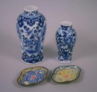 A collection of late 19thC Chinese items