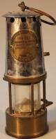 An Eccles Protector supervisor's miner's lamp