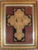 An early 20thC carved religious cross