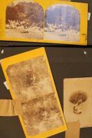 An Edwardian scrap album showing many hunting photographs