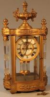 A late 19thC Ansonia of New York mantel clock