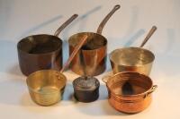 A quantity of 19thC and later metal ware