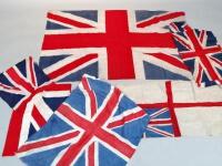 A quantity of Union Jack flags