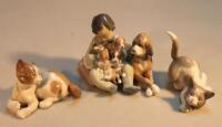 A 20thC Lladro figure group