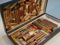 A cased set of 122 bygone fireworks