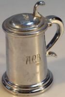 A mid 20thC silver plated Dunhill table lighter