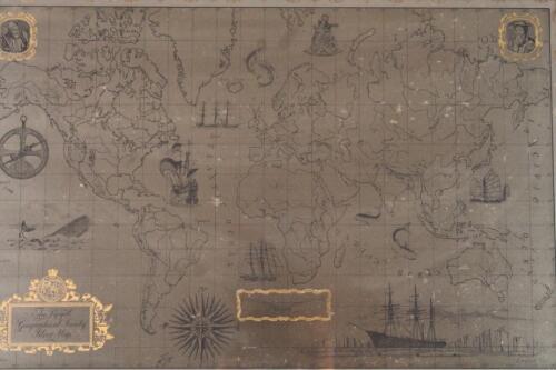 The Royal Geographical Society silver map