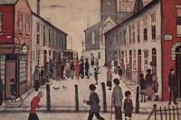 Laurence Stephen Lowry (1887 - 1976). The Fever Van