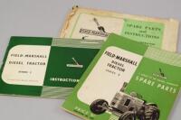 Two manuals for a Field Marshall Series 3 diesel tractor