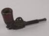 A late Victorian novelty 'revolver' pipe