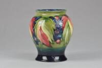 A Moorcroft baluster vase