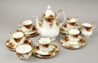 Royal Albert Old Country Roses coffee service