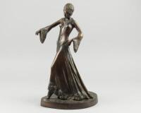 An Art Deco style bronze figure