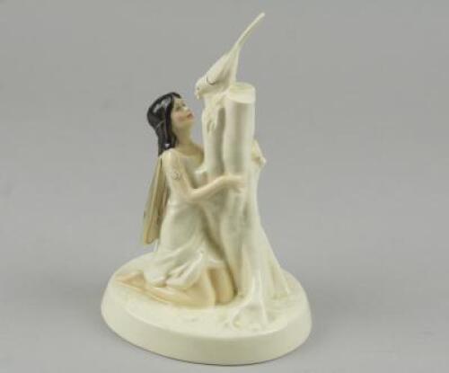 A Royal Doulton figure of 'The Magpie Rings'