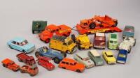 A selection of Dinky and Corgi die-cast models