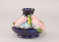 A small Moorcroft pottery vase