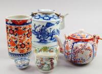 A selection of Oriental ceramics