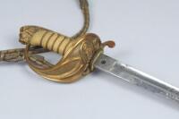 An early 20thC Naval officer's general pattern dress sword