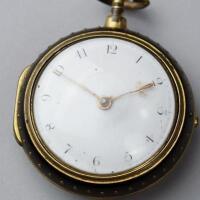 A George III pair-cased pocket watch