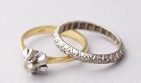 Two dress rings