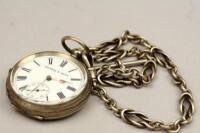 A late 19thC Kendal & Dent pocket watch