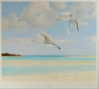 After Spencer Hodge. White Egrets