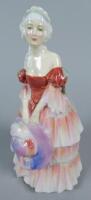 A Royal Doulton porcelain lady