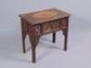 A late 19thC / early 20thC Anglo-Indian rectangular teak table