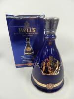 A Bell's Extra Special Scotch whiskey decanter