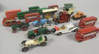 Various Lesney Models of Yesteryear diecast vehicles.