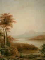 R Whale (19thC). River landscape