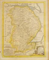 A 19thC map of Lincolnshire after by T Kitchen