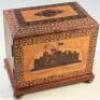 A 19thC Tunbridgeware sewing box