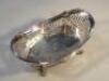 A Continental white metal basket - 2