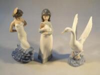 Three various Nao figures